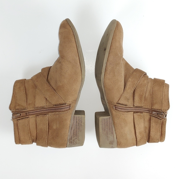 Steve Madden Suede Ankle Boots Size 5 | Minimalist Going out Boho Bohemian Fall - Picture 5 of 7